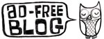 Ad Free Blog Logo